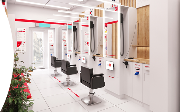 Реклама на мониторах Чио Чио